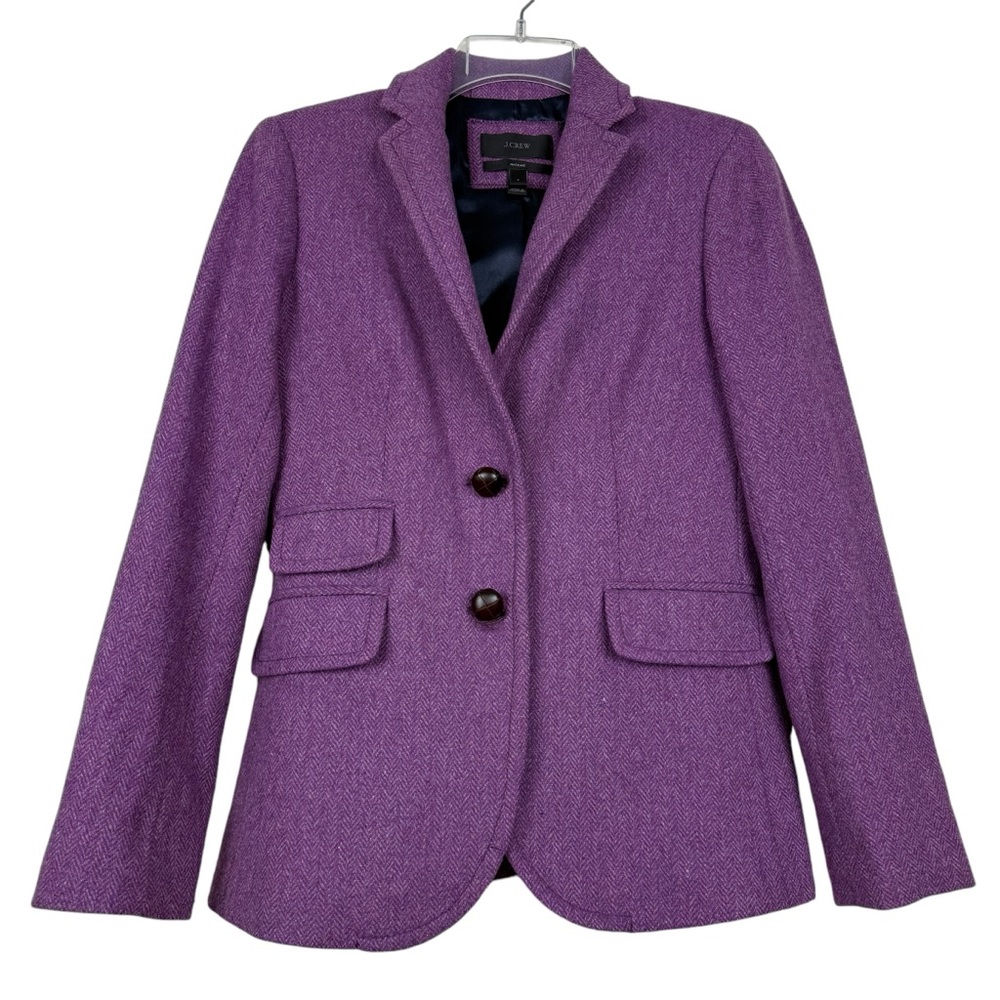J. Crew Purple Blazer